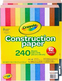 img 1 attached to 🎨 Конструкционная бумага Crayola - Набор из 2-х пачек (480 штук) для улучшения SEO