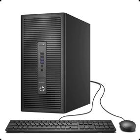 img 4 attached to 💻 Renewed HP ProDesk 600 G2 Tower Desktop PC, Intel Quad Core i5 6500 up to 3.6GHz, 16GB DDR4, 240GB SSD + 1TB HDD, WiFi, Bluetooth 4.0, DVD, Windows 10 Pro 64 - Multi-Language (English/Spanish/French) Support