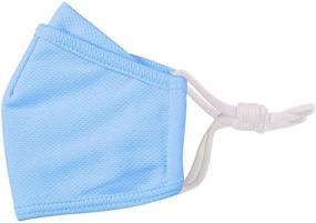 img 1 attached to 🎭 3 Pack of Adjustable Cloth Masks for Occupational Health & Safety - Safe Sustain Products