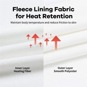 img 3 attached to MANCYFIT Thermal Leggings: Women's Clothing for Lingerie, Sleep & Lounge - Cozy Comfort Guaranteed!