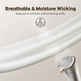 img 1 attached to MANCYFIT Thermal Leggings: Women's Clothing for Lingerie, Sleep & Lounge - Cozy Comfort Guaranteed!