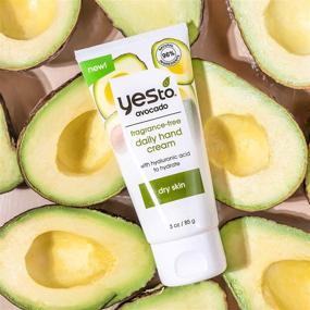 img 1 attached to 🥑 Yes To Avocado Fragrance Free Hand Cream 2 Pack: Hydrate, Nourish, and Soothe Dry Skin with Avocado Oil, Hyaluronic Acid, and 96 Natural Ingredients - Vegan Formula, 3 Oz Each