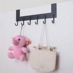 img 2 attached to 🧷 Hanger Hook: Versatile Hooks for Efficient Closet and Bathroom Organization