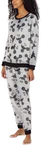 img 3 attached to Disney Womens 2 Piece Fleece X Large