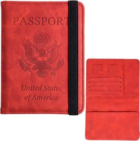 img 4 attached to BORADILAND Passport Blocking Document Organizer Travel Accessories