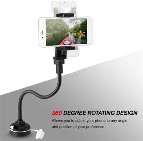 img 1 attached to 📱 Lixada Universal Phone Mount for Kayaks, Boats, and Canoes - Flexible Long Arm Bracket for Cameras and Devices