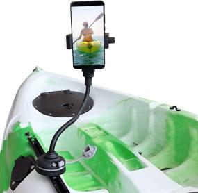 img 2 attached to 📱 Lixada Universal Phone Mount for Kayaks, Boats, and Canoes - Flexible Long Arm Bracket for Cameras and Devices