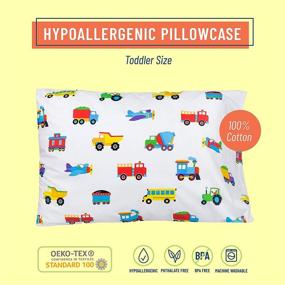 img 3 attached to Wildkin Hypoallergenic Measures Pillowcase BPA Free