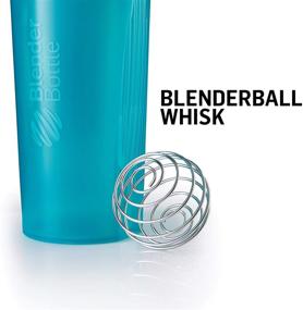 img 1 attached to 🍹 BlenderBottle Classic Shaker Bottles, 20 oz - Ideal for Protein Shakes and Pre Workout (3 Pack) in Vibrant Teal, Plum, and Cyan Colors