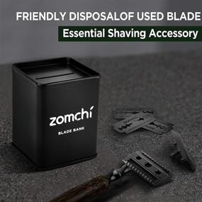 img 1 attached to 🪒 Zomchi Razor Blade Bank: Ideal Storage and Disposal Solution for Double Edge Safety Razor Blades