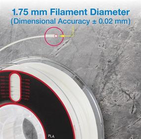 img 1 attached to 🖨️ BuMat Printer Filament 1.75 Natural: High-Quality 3D Printing Material for Precise Creations