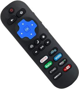 img 4 attached to Универсальный пульт дистанционного управления Roku TV совместим с TCL/Hisense/Onn/Hitachi/RCA/Sanyo/Westinghouse/LG/JVC, замена с 8 кнопками быстрых доступов