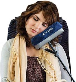 img 2 attached to 🌙 JetComfy Travel Pillow - The Best Head and Neck Support Travel Pillow for Ultimate Comfort
