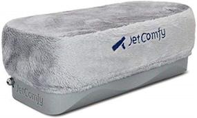 img 3 attached to 🌙 JetComfy Travel Pillow - The Best Head and Neck Support Travel Pillow for Ultimate Comfort