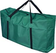 🎄 waterproof oxford cloth green christmas tree storage bag for 5'-6' slim small artificial trees by melonboat логотип