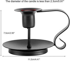 img 3 attached to Candle Candlestick Chamberstick Holders Decoration