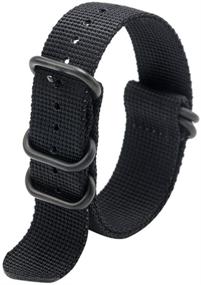 img 2 attached to 🎯 High-quality Military Style Ballistic Nylon Men's Watches and Watch Bands for Ultimate Durability