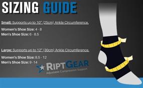 img 3 attached to 🏋️ RiptGear Ankle Brace - Optimal Support and Comfort for Women and Men