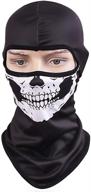 👻 tclian skull mask balaclava: a terrifyingly realistic ghost bandana for motorcycle enthusiasts this halloween! logo