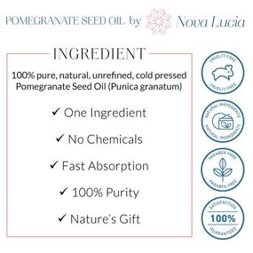 img 2 attached to 👉 Compare Pomegranate Seed Oil Face Moisturizer Hair & Nail Oil—An Essential Anti-Aging Skin Care Solution—1 Oz VS Pomegranate Oil, Molasses, Supplement & Extract 1 Oz: Which is Right for You?