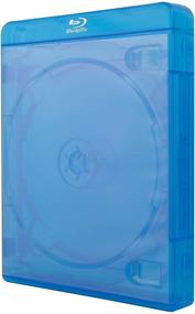 img 4 attached to 📀 Premium AcePlus Quad 4-Disc Blu-Ray DVD Cases: 10-Pack, 22mm Super Thickness, Chubby Design, Screen Printed Logo & Clear Wraparound Sleeve