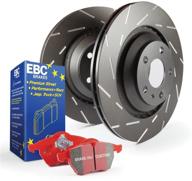 улучшите свои тормозные характеристики с набором ebc s4kf1459 stage-4 signature brake kit. логотип