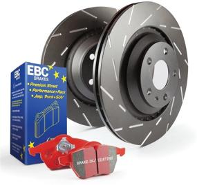 img 1 attached to Улучшите свои тормозные характеристики с набором EBC S4KF1459 Stage-4 Signature Brake Kit.