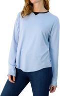 get ultimate sun protection with sun50 women's oceana long sleeve t-shirt upf 50+ logo