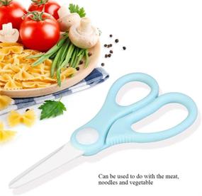 img 3 attached to Ceramic Scissors Lightweight Complementary Anti Slip