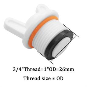 img 3 attached to 🦋 Efficient Thread Fitting Connector: Joywayus Butterfly