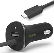 pure 10874vrp usb c charger black logo