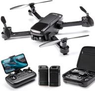 ruko 4k camera drones for adults: 40 mins flight time, foldable gps fpv drones with live video, follow me, auto return home, and carrying case logo