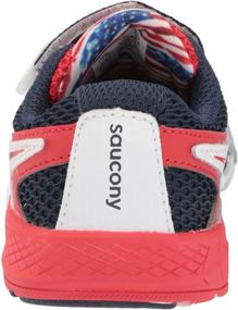 img 2 attached to Saucony Ride 10 Jr Running Shoe - Unisex Child's Footwear