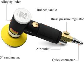 img 2 attached to 🛠️ Enhanced Orbital Sander Polisher for Exceptionally Smooth Finishes