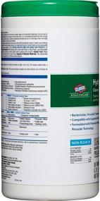 img 2 attached to 🧼 Clorox Healthcare Hydrogen Peroxide Cleaner Disinfectant Wipes - 3 Packs, 95 Wipes Each (285 Wipes Total)