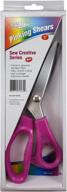 🔖 havel's sew creative pinking shears - perfect for various fabric projects with pink comfort grips logo