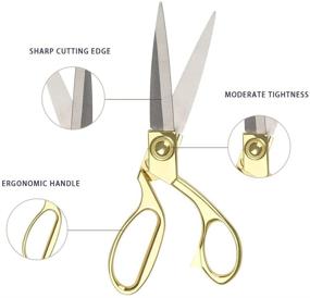 img 3 attached to 👗 SIRMEDAL Dressmaker Scissors - Professional Grade Stainless Steel