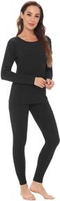 img 2 attached to Latuza Womens Cotton Thermal Underwear