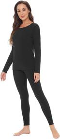 img 3 attached to Latuza Womens Cotton Thermal Underwear