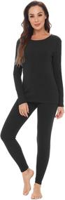 img 4 attached to Latuza Womens Cotton Thermal Underwear