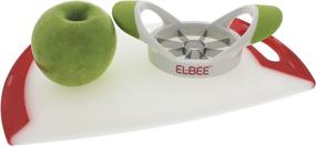 img 2 attached to 🍎 Elbee Apple Corer - Easy Grip Apple Slicer - Premium Stainless Steel Blade for 8 Perfect Slices