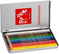 🖌️ улучшите свое мастерство с набором карандашей caran d'ache supracolor metal box set of 12 (3888.312) логотип