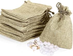 img 4 attached to 3X4Inch Drawstring Jewelry Pouches Wedding