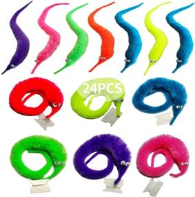 img 4 attached to 🎉 Get Your Party Started with SHENGSEN Wiggly Twisty Carnival Favors