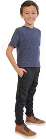 img 2 attached to 👖 Versatile and Stylish Slim Fit Jogger Play Pant for Boys and Men - Stretch is Comfort