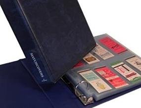 img 1 attached to 📚 Организуйте и сохраните свою коллекцию спичечных коробок с альбомом Hobbymaster в стиле "Трим Классик" (синий)