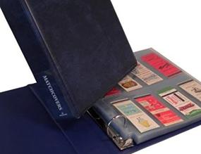 img 3 attached to 📚 Organize and Preserve Your Matchcover Collection with the Hobbymaster Matchcover Album in Trim Classic Style (Blue)