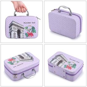 img 2 attached to 📦 Hipiwe 56 Slots Diamond Painting Drills Storage Case - Premium Plastic Diamond Embroidery Organizer for Art Craft, Jewelry, Beads, Sewing Pills - Convenient Carrying Bag for DIY Accessory Storage
