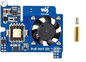 img 4 attached to Waveshare Power Over Ethernet HAT (Тип D) для Raspberry Pi 3B+/4B 802" would be translated into Russian as: "Waveshare Power Over Ethernet HAT (тип D) для Raspberry Pi 3B+/4B 802.