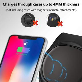 img 1 attached to 📱 WOTITI Sofa & Couch Wireless Charger - 10W Max Fast Charging Pad for iPhone, Airpods, Samsung, and QI-Certified Devices (New & Patented, Adapter Not Included)